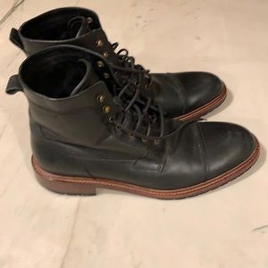 Brand new Trask Boots (Black/brown sole).  Awesome / sharp boot just too small.